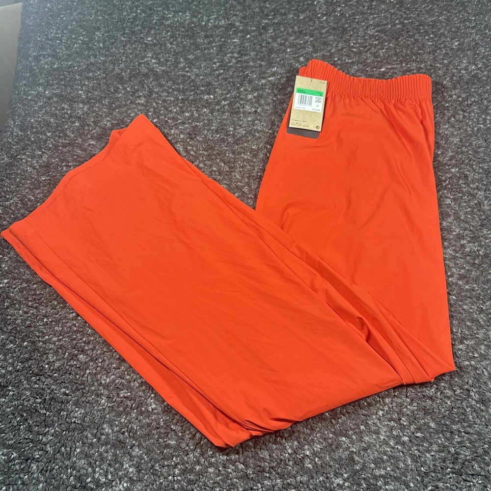 Nike Dri Fit 24/7 High Rise Full Length Training Pant Women Sz XL Orange HM8389